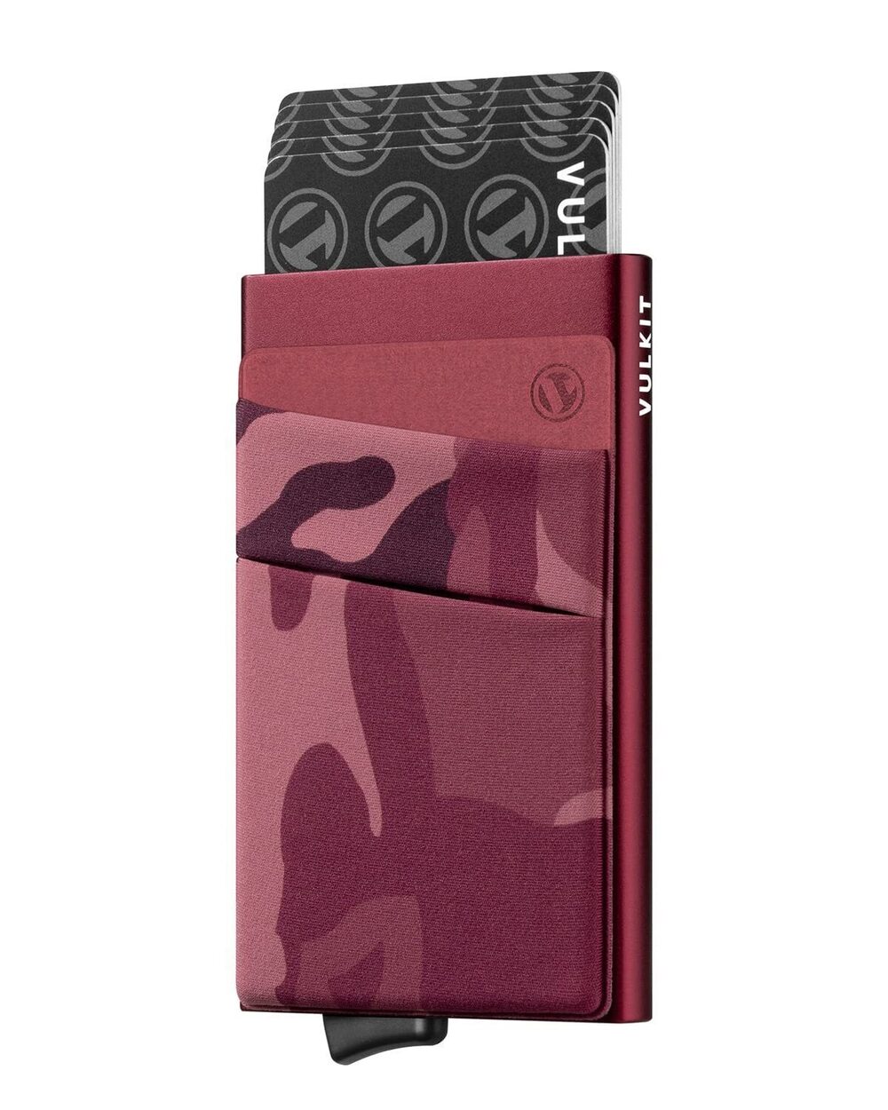 5482 Card Holder with Money Pocket Pop Up Wallet RFID Blocking Slim Metal